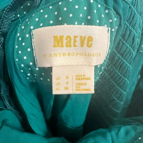 NWT Anthropologie Maeve Lelia Midi Dress - Picture 6 of 6